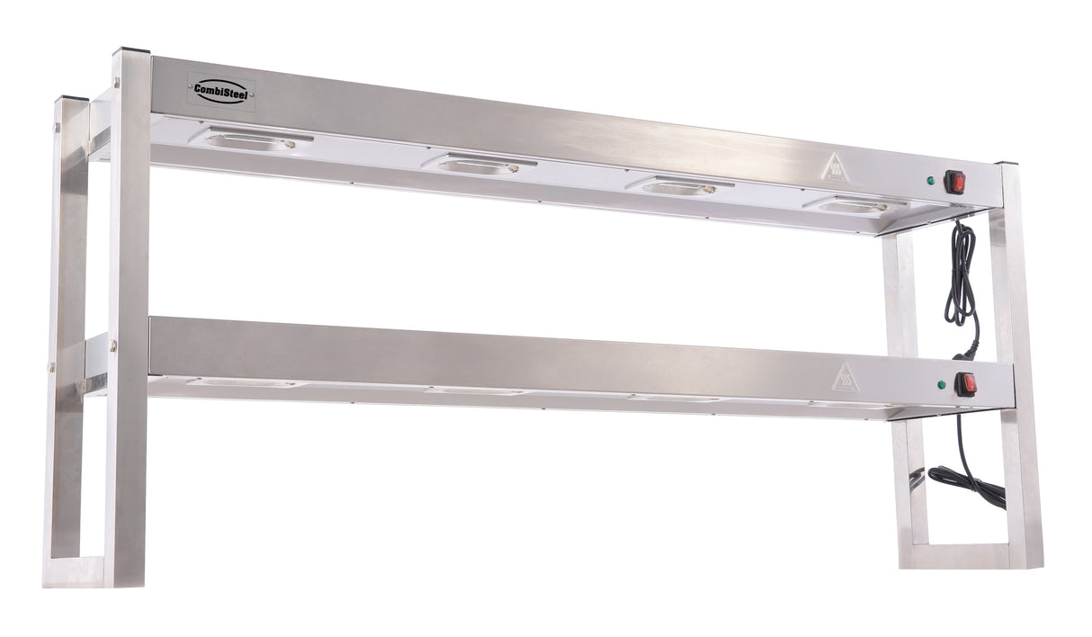 OVERSHELF HALOGEN HEATED 2 LEVELS 1500 FLAT PACKED