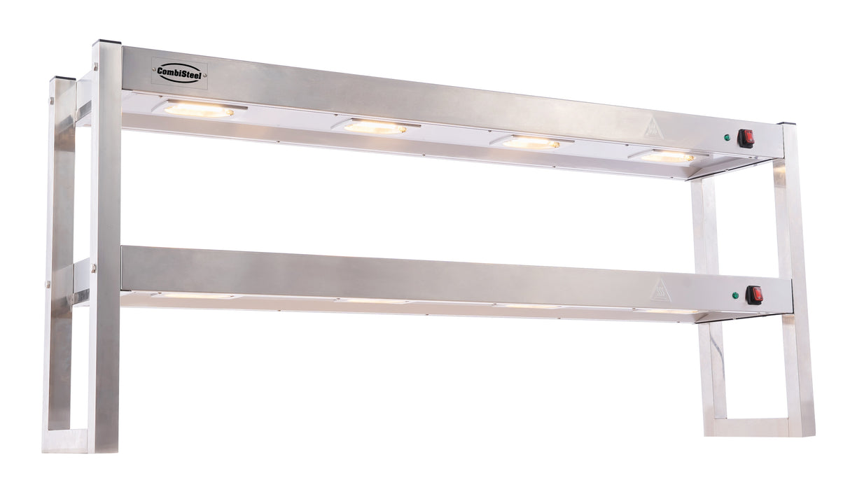OVERSHELF HALOGEN HEATED 2 LEVELS 1500 FLAT PACKED