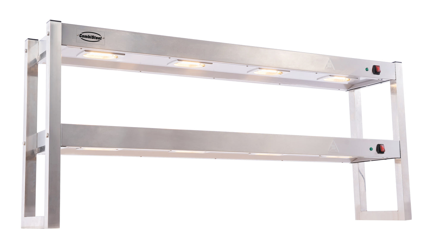 OVERSHELF HALOGEN HEATED 2 LEVELS 1500 FLAT PACKED