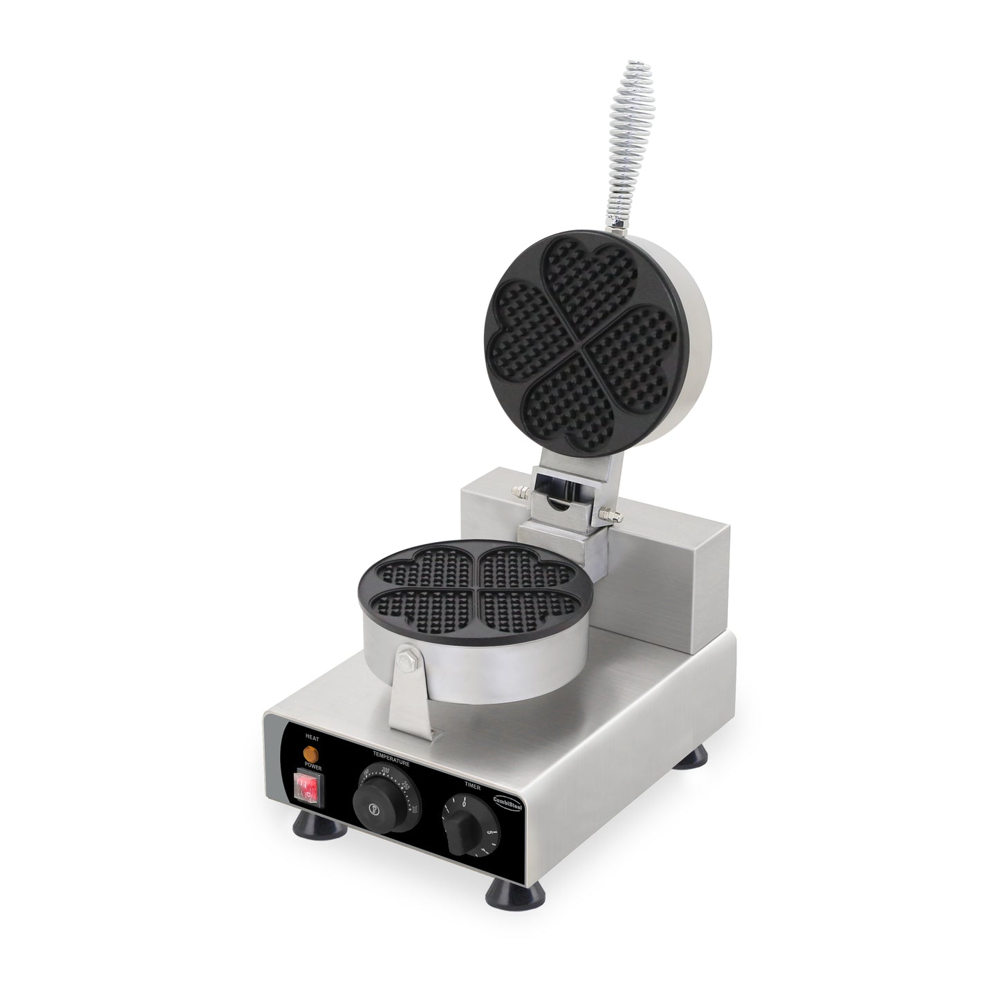 WAFFLE IRON 4PCS HEART SHAPE