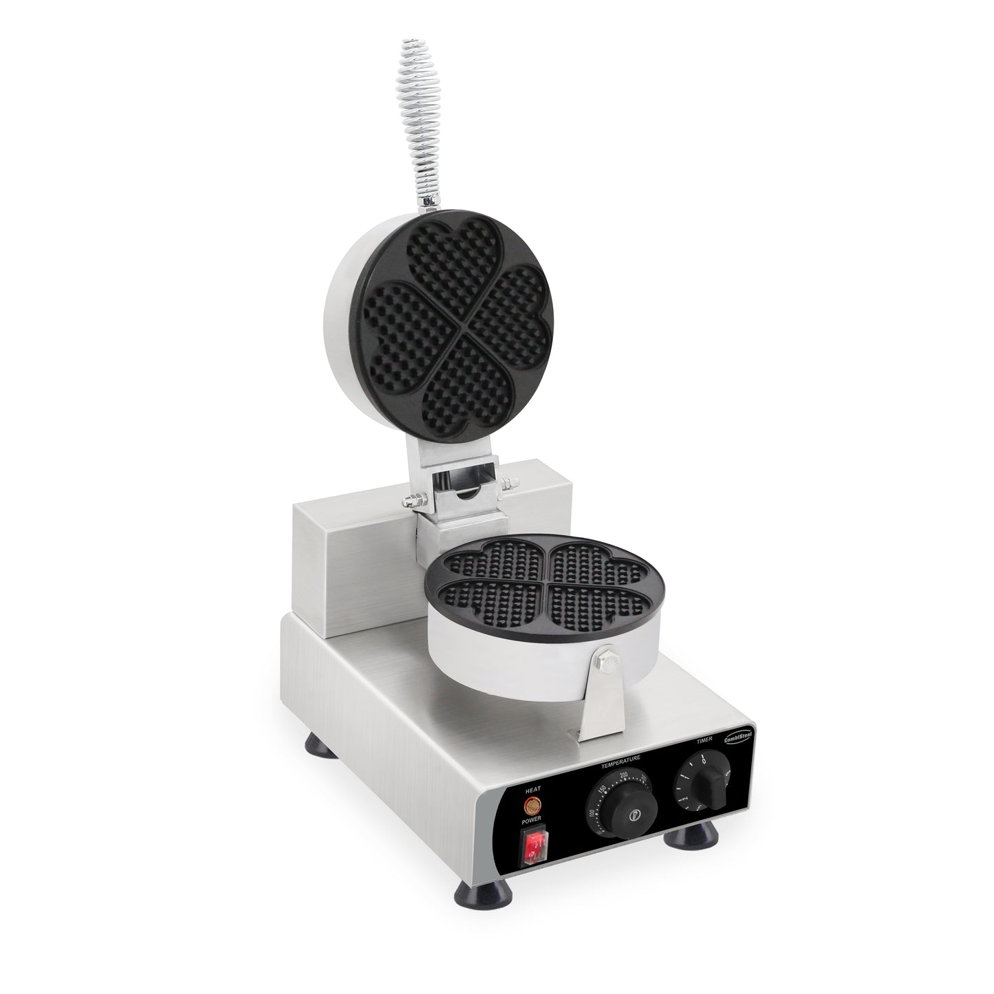 WAFFLE IRON 4PCS HEART SHAPE