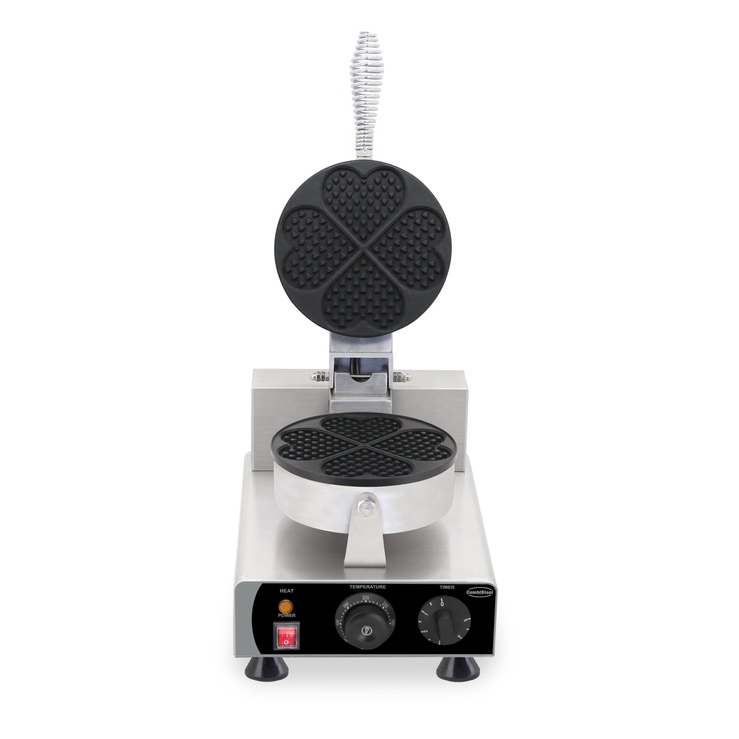 WAFFLE IRON 4PCS HEART SHAPE