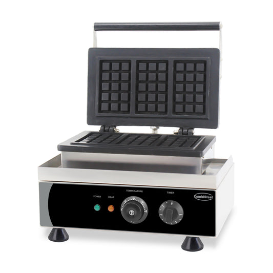 WAFFLE IRON 3PCS BRUSSELS WAFFLE