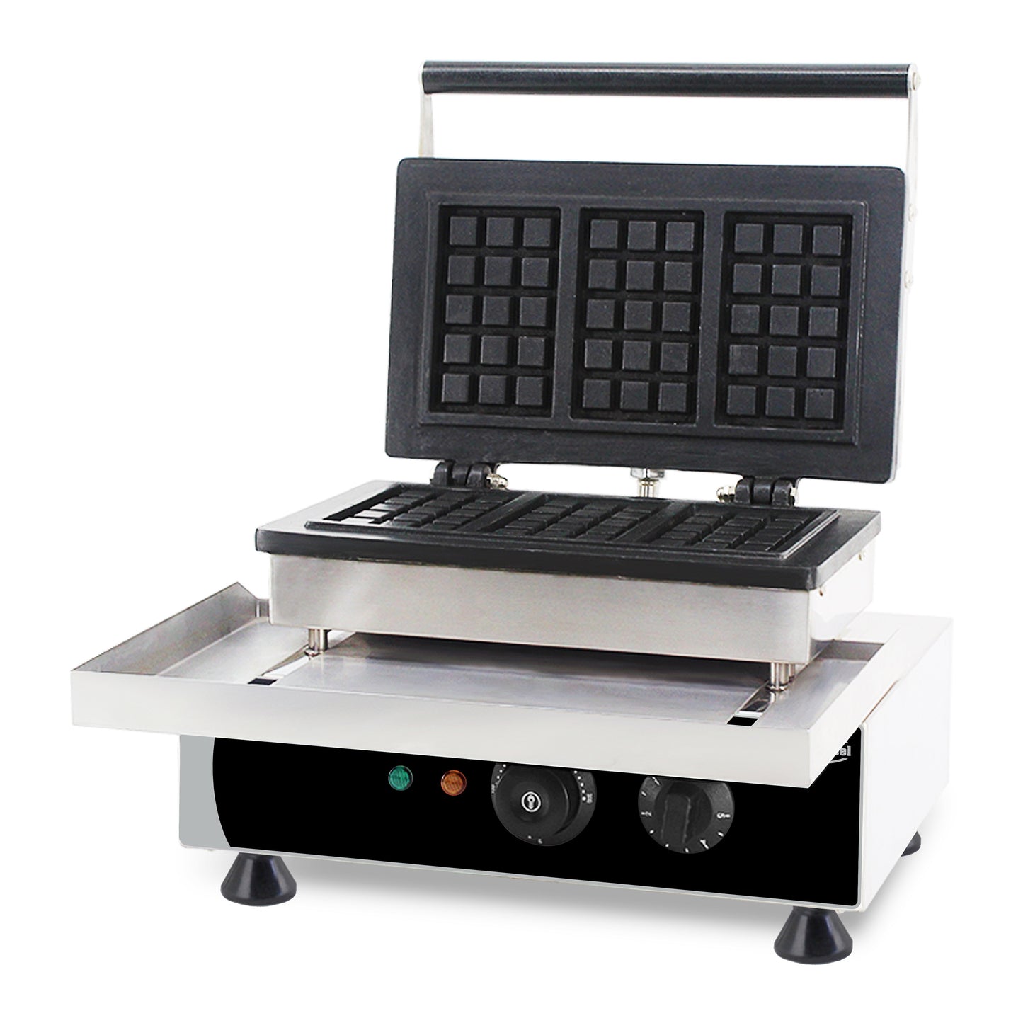 WAFFLE IRON 3PCS BRUSSELS WAFFLE