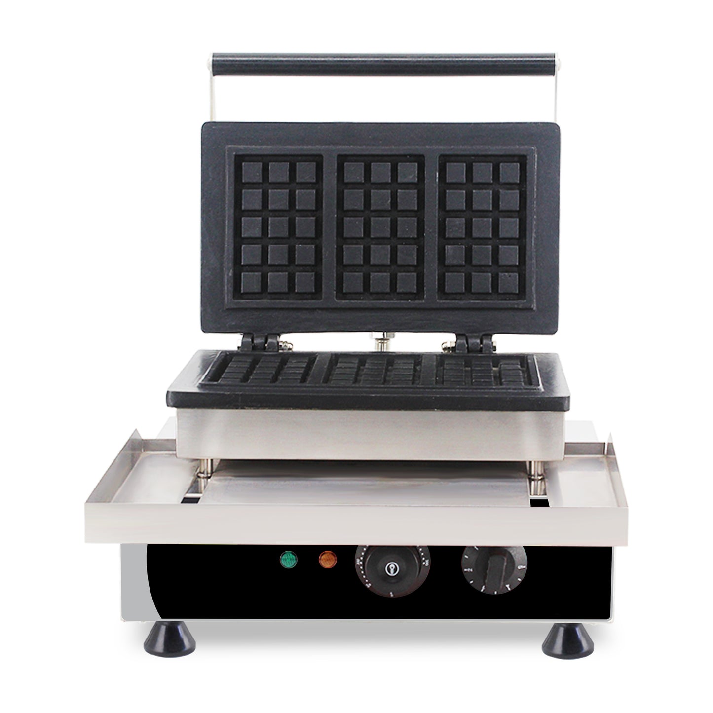 WAFFLE IRON 3PCS BRUSSELS WAFFLE
