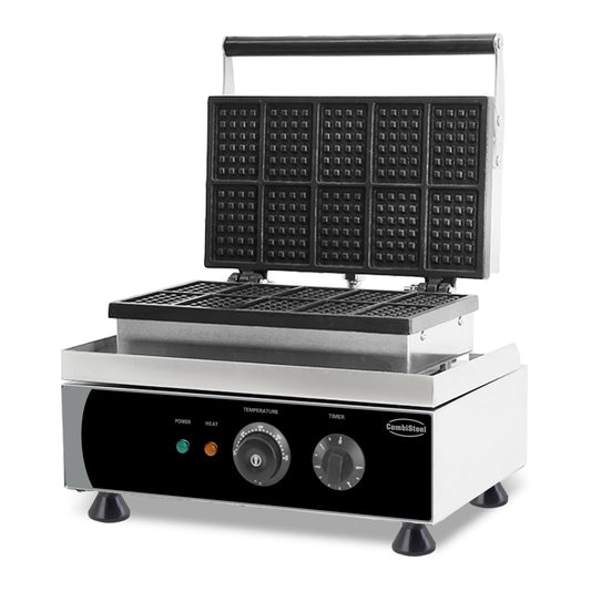 WAFFLE IRON 10PCS BRUSSELS WAFFLE
