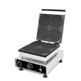 WAFFLE IRON 4PCS ROUND WAFFLES