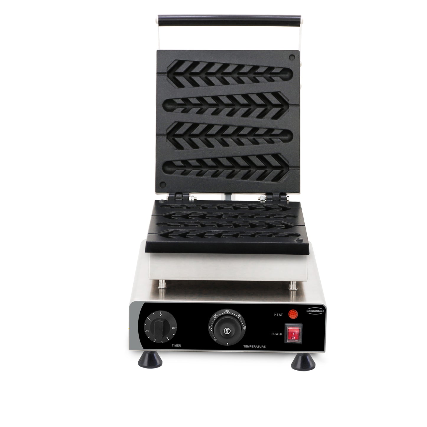 WAFFLE IRON 4PCS PINE TREE LOLLIPOP