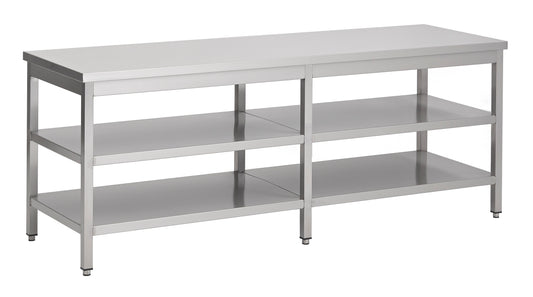 600 WORKTABLE 2 SHELVES 2200