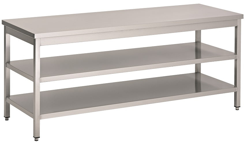 600 WORKTABLE 2 SHELVES 1800