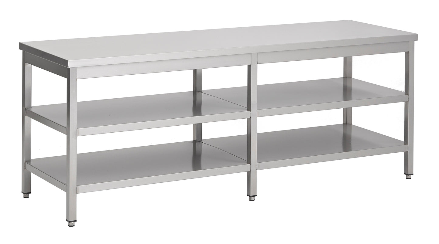 600 WORKTABLE 2 SHELVES 2600