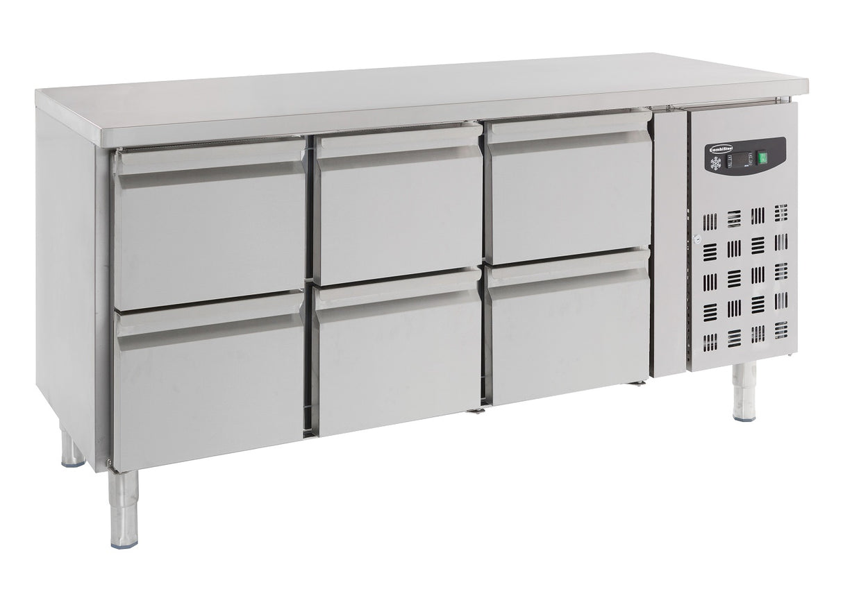 700 REFRIGERATED COUNTER 6 DRAWERS