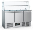 REFRIGERATED SALADETTES WITH GLAS 3 DOORS