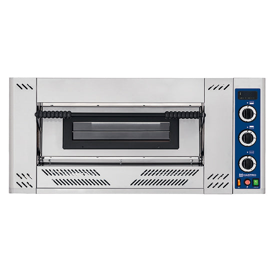 Gas pizza oven for 6 pizzas ø 30 cm