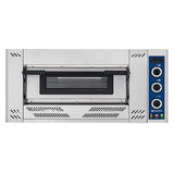 Gas pizza oven for 6 pizzas ø 30 cm
