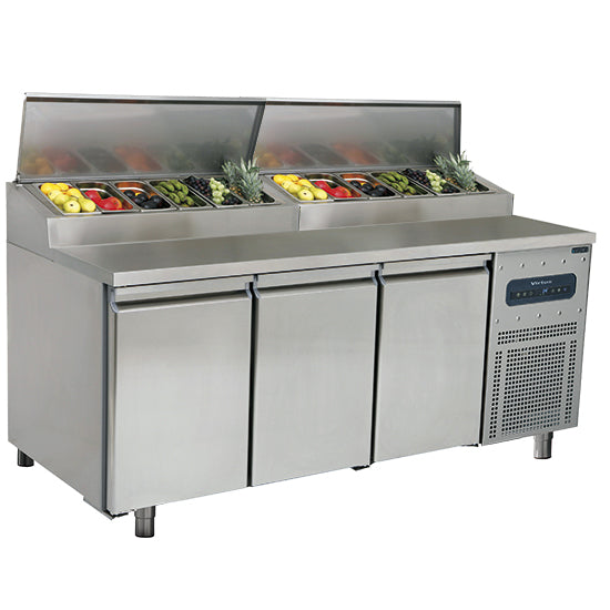 Refrigerated preparation counter 