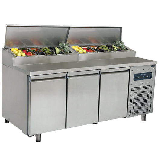 Refrigerated preparation counter 