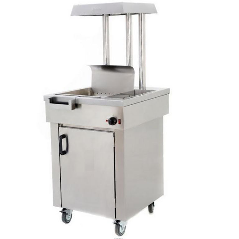 Free Standing Chip Scuttle Chip Dump