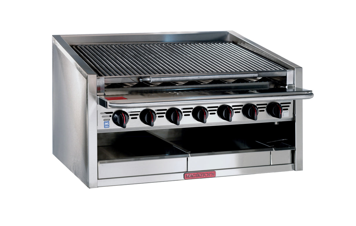 Magikitch’n Gas Charbroiler 17″ Counter Top CM-648