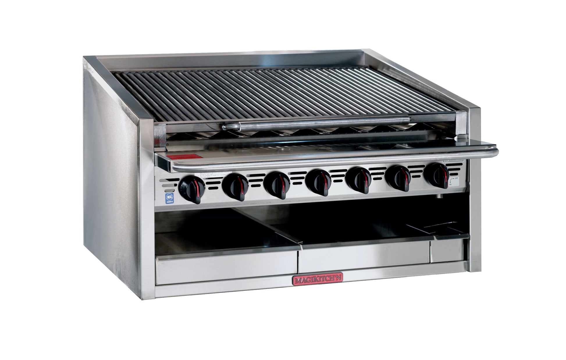 Magikitch’n Gas Charbroiler 17″ Counter Top CM-672