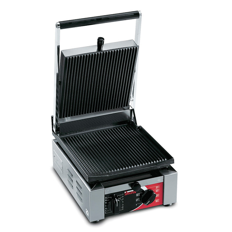 Sirman Elio Ribbed Single Panini Grill