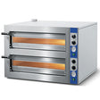 Electric Pizza Oven 12" Capacity 4 + 4 
