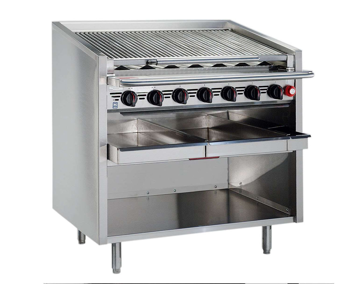 Magikitch’n Gas Charbroiler 17″ Counter Top CM-636