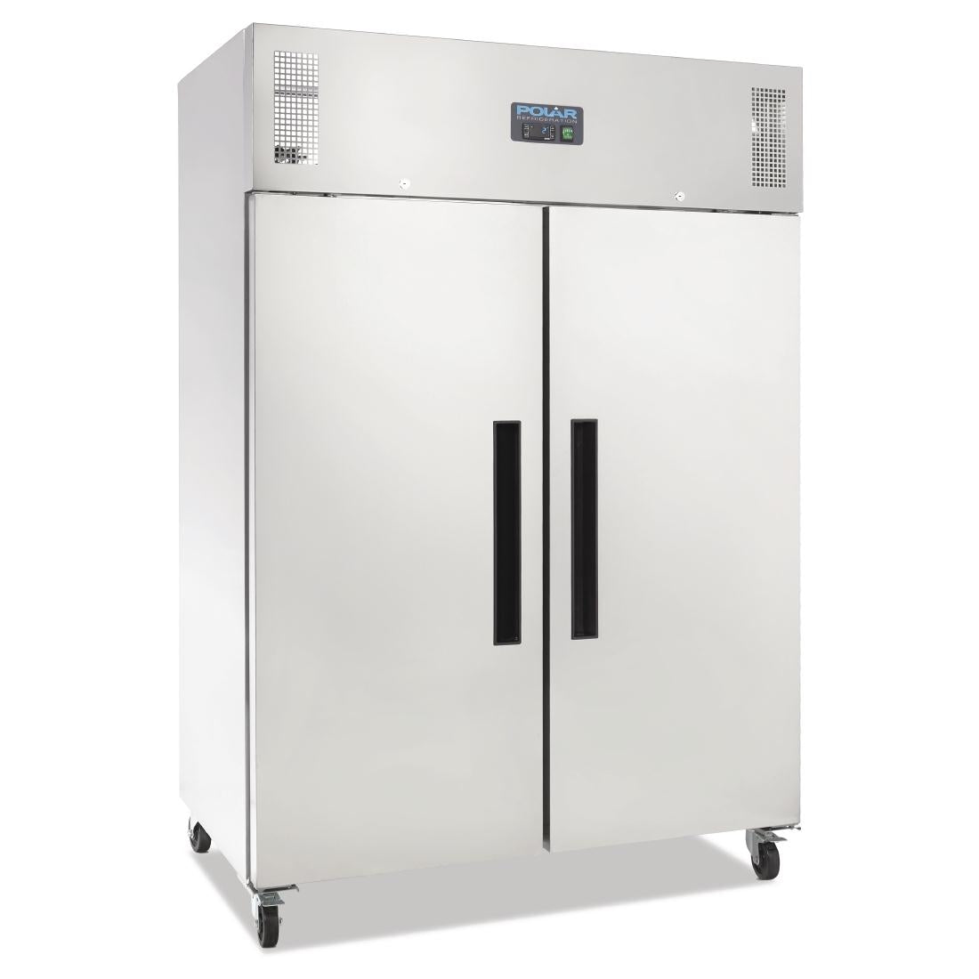 Double Door Fridge Stainless Steel 1200Ltr