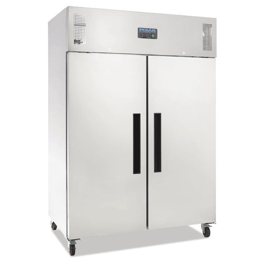 Double Door Fridge Stainless Steel 1200Ltr