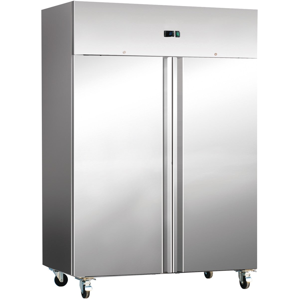 Commercial Freezer Upright cabinet Stainless steel Twin door 