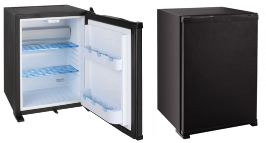 Silent Hotel Room Fridge Black 30Ltr