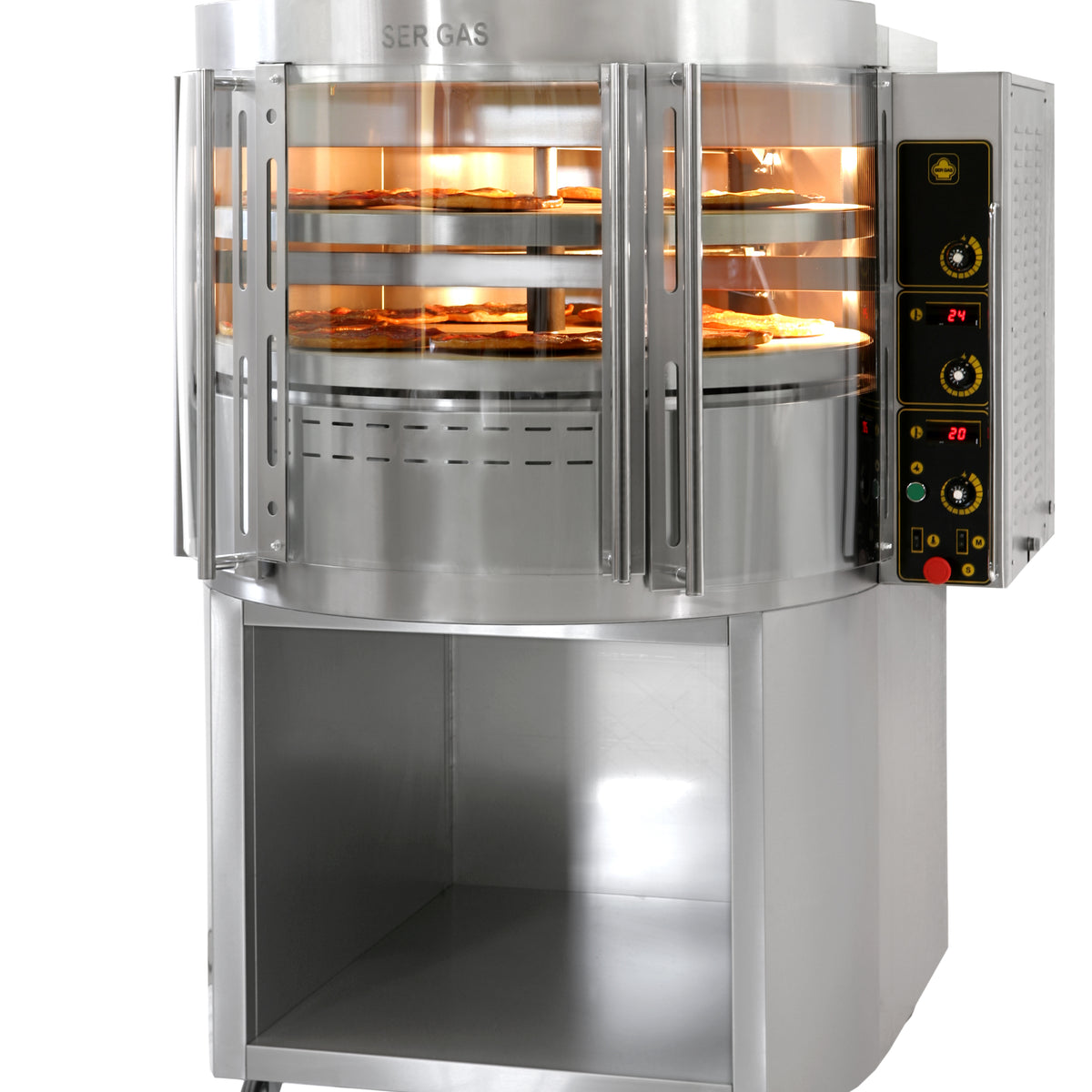 Rotating GAS Pizza Oven – Caterhut