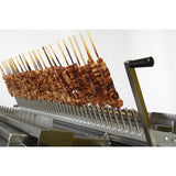 Charcoal grill with rotating mechanism