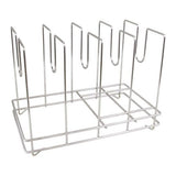 Pizza Screen / Disk Storage Rack – Chrome Plated