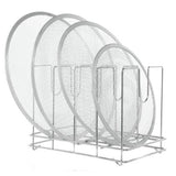 Pizza Screen / Disk Storage Rack – Chrome Plated