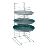 Pizza Pan Stacking Racks – Chrome Plated 11 x 2.5" Gap