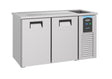 Steel Beer Tap Counter – 2-Door | -2°C to +8°C | 1550 mm Wide