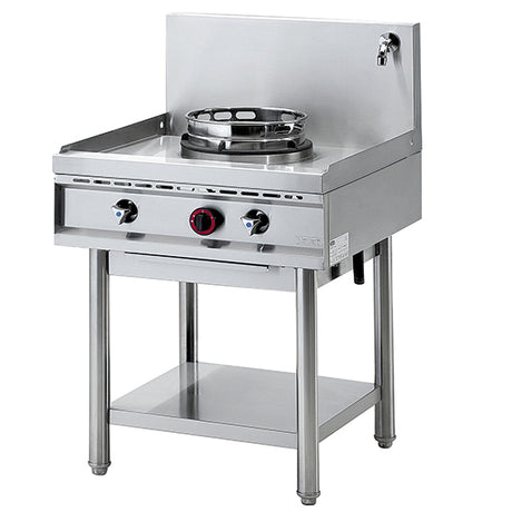 Gas Wok Hob With Shelf, 1 Burner