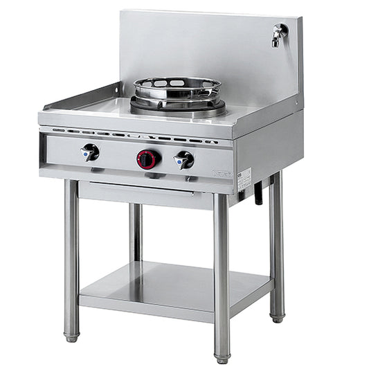Gas Wok Hob With Shelf, 1 Burner