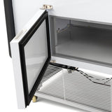 1.5m Curved Glass Serve Over Counter