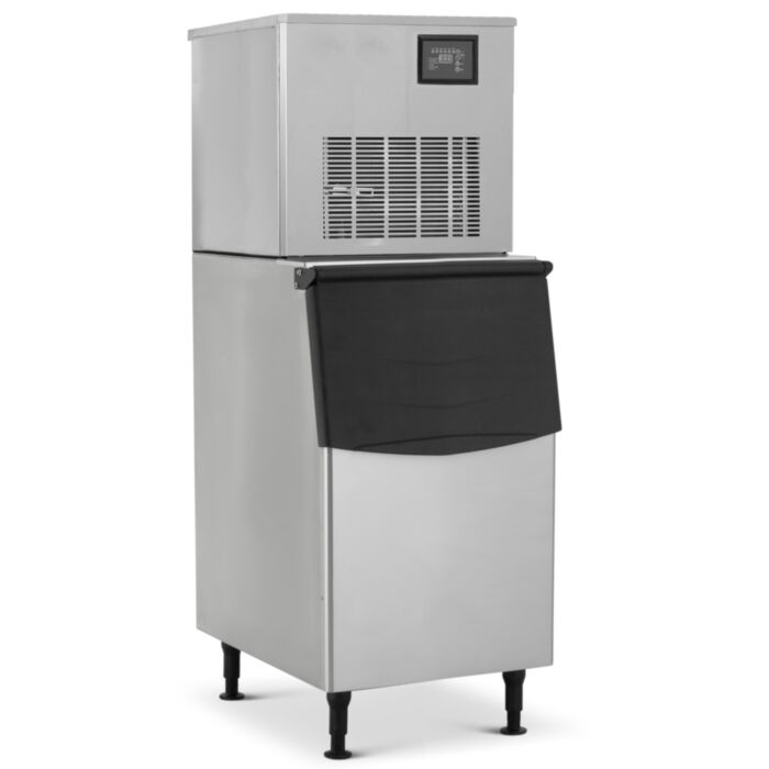 250kg High Capacity Ice Flaker with 105kg Storage Bin