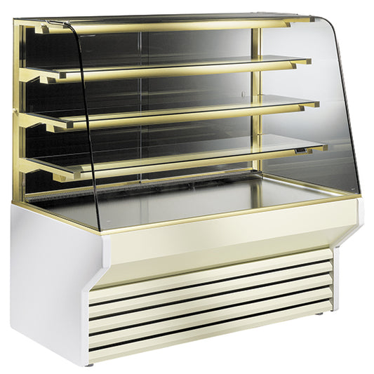 Pastry Cake Counter, 3 shelves,  +7 °C/+10 °C, (3 Sizes Available) 