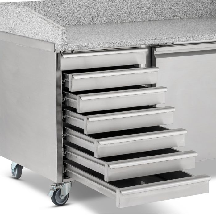 Pizza Counter with Neutral drawers