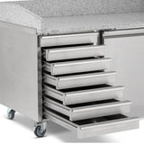 Pizza Counter with Neutral drawers