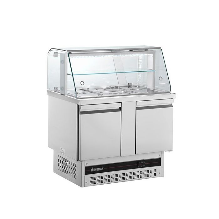 2 DOOR COMPACT GN SALADETTE WITH DISPLAY