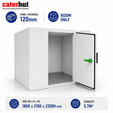 Room Enclosure 1800 x 2100 x 2200 mm| 120 mm | 5.7m3
