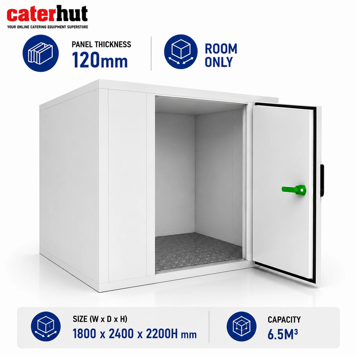 Room Enclosure 1800 x 2400 x 2200 mm| 120 mm | 6.6m3
