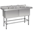 Double Deep Pot Sink