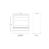 Stainless Steel Multideck Display Fridge with Lockable Shutter