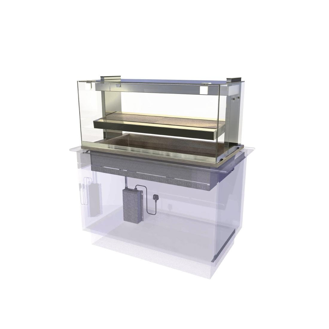 Drop In Heated Serve Over Counter 